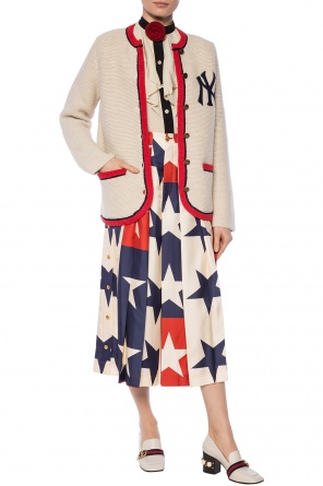 Patterned pleated trousers, zdjęcie 2 Patterned pleated trousers od Gucci